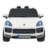 Elektrické autíčko Porsche Cayenne S SUV + Dálkové ovládání Bílé 4