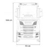 Elektrické autíčko Scania R-SERIE Bílé