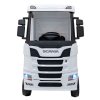 Elektrické autíčko Scania R-SERIE Bílé