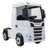 Elektrické autíčko Scania R-SERIE Bílé