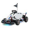 Elektrická motokára BMW driftovací bílá