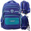 Školní dětský batoh tmavě modro-zelený s hrudním popruhem 20 l 38 cm 4