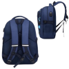 Dětský školní batoh Raketa Vesmír s hrudním popruhem Tmavě modrý 20 L 41 cm
