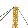 RC stavební jeřáb dálkově ovládaný s hákem 4kanálový 128 cm 4