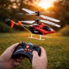 Helikopter zdalnie sterowany na pilota RC SYMA S5 3CH czerwony 183002