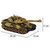RC tank War Tank 9993 2.4 GHz pouštní 10
