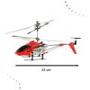 Červený RC vrtulník SYMA S107H 2.4GHz RTF 4
