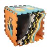 Puzzle piankowe mata kojec dla dzieci 25el kolorowe 114cm x 114cm x 1cm 105396%282%29