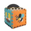 Puzzle piankowe mata kojec dla dzieci 25el kolorowe 114cm x 114cm x 1cm 105397%282%29