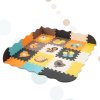 Puzzle piankowe mata kojec dla dzieci 25el kolorowe 114cm x 114cm x 1cm 105399%282%29