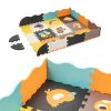 Puzzle piankowe mata kojec dla dzieci 25el kolorowe 114cm x 114cm x 1cm 105401%282%29