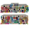 Markery dwustronne alkoholowe w etui 204 podstawka 134147