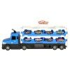 TIR Laweta samochod transporter pojazd skladany XXL 10 autek niebieski 156305