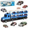 TIR Laweta samochod transporter pojazd skladany XXL 10 aut niebieski 159964