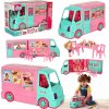 Samochod dla lalek kamper food truck zestaw 21 el 180338