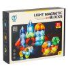Klocki magnetyczne swiecace 32 el 160892
