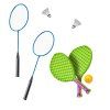 Sportovní set badminton basketbal volejbal tenis frisbee 5v1 4