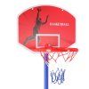 Fotbalová branka s basketbalovou deskou 2v1 2 míče pumpička 3