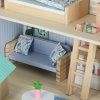 Domek w walizce hotel spa dla zwierzat drewniane mebelki figurki 177556