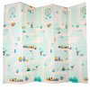 Mata edukacyjna piankowa dwustronna skladana pandy ulica 180 x 200cm 180306