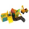 Klocki magnetyczne konstrukcyjne 3D budowa 50 elementow 182315