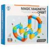 Magnetické konstrukční kostky závodní dráha vlak 9