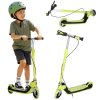 Hulajnoga dla dzieci TRIKE FIX dwukolowa LED skladana podwojne hamulce neon zielony 186676