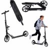 Hulajnoga miejska Trike Fix skladana kola 200mm czarno szara 186930