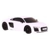 RC auto Audi R8 RASTAR bílé 1:24 + Ovladač 2,4 GHz 4