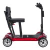 Elektrický skútr EasyGo Čtyřkolový pro seniory Červený 11