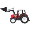 Velké červené autíčko Traktor Buldozer 2v1 s pohyblivým ramenem a lžící 5