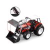 Velké červené autíčko Traktor Buldozer 2v1 s pohyblivým ramenem a lžící 8