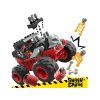 Kaskadérská stavebnice Hot Wheels Monster truck 151 dílků auto + rampa 3