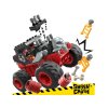 Kaskadérská stavebnice Hot Wheels Monster truck 151 dílků auto + rampa