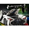Technická stavebnice 2v1 sportovní auto vesmírná loď 1091 dílků 7