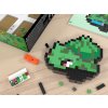 Stavebnice Mattel MEGA Pokémon Bulbasaur Pixel Art Retro 15 cm 374 dílků