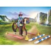 Stavebnice Playmobil Horses Of Waterfall Zoe a kůň Blaze 67 dílků