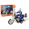 Policejní motorka zvuky světla