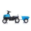 Elektrický traktor A009 s přívěsem modrý 8