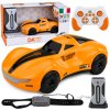 Moderní RC auto se světly a kouřem 1:16 Oranžové