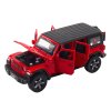 Autíčko Terénní karavan kovové 1:32 červené