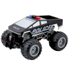 RC auto dálkově ovládané policejní terénní černé 1:16 2