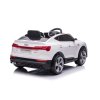 Elektrické autíčko Audi E-Tron QLS-6688 Bílé LED světla MP3
