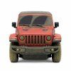 RC auto Jeep Wrangler Rubicon Rastar 1:24 červené blátivé