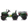 Elektrický traktor CH9959B s přívěsem 24 V Tmavě zelený 5