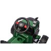 Elektrický traktor CH9959B s přívěsem 24 V Tmavě zelený