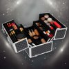 Kuferek na kosmetyki walizka organizer kosmetyczny XXL 3D 176549