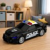 Autíčko Policejní radiovůz Světla Zvuky 1:32 Černé