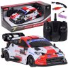 RC auto Toyota GR Yaris WRC rally 1:14 červeno bílé
