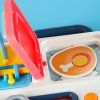 Manipulační senzorická tabule Montessori kuchyňka hodiny 13
